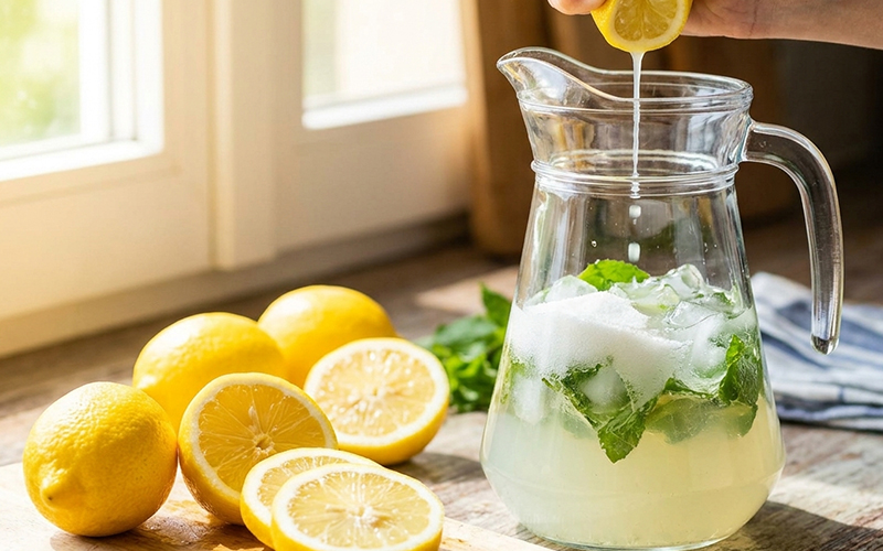 Evde Limonata Nasıl Yapılır?