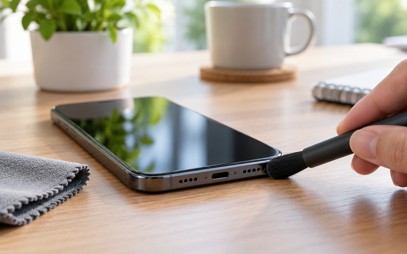 Telefon hoparlörünü güvenli şekilde temizleme