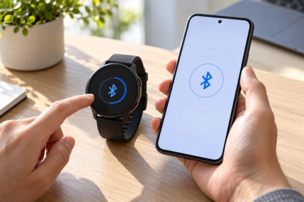 Akıllı saat ile telefon arasında Bluetooth eşleştirme işlemi